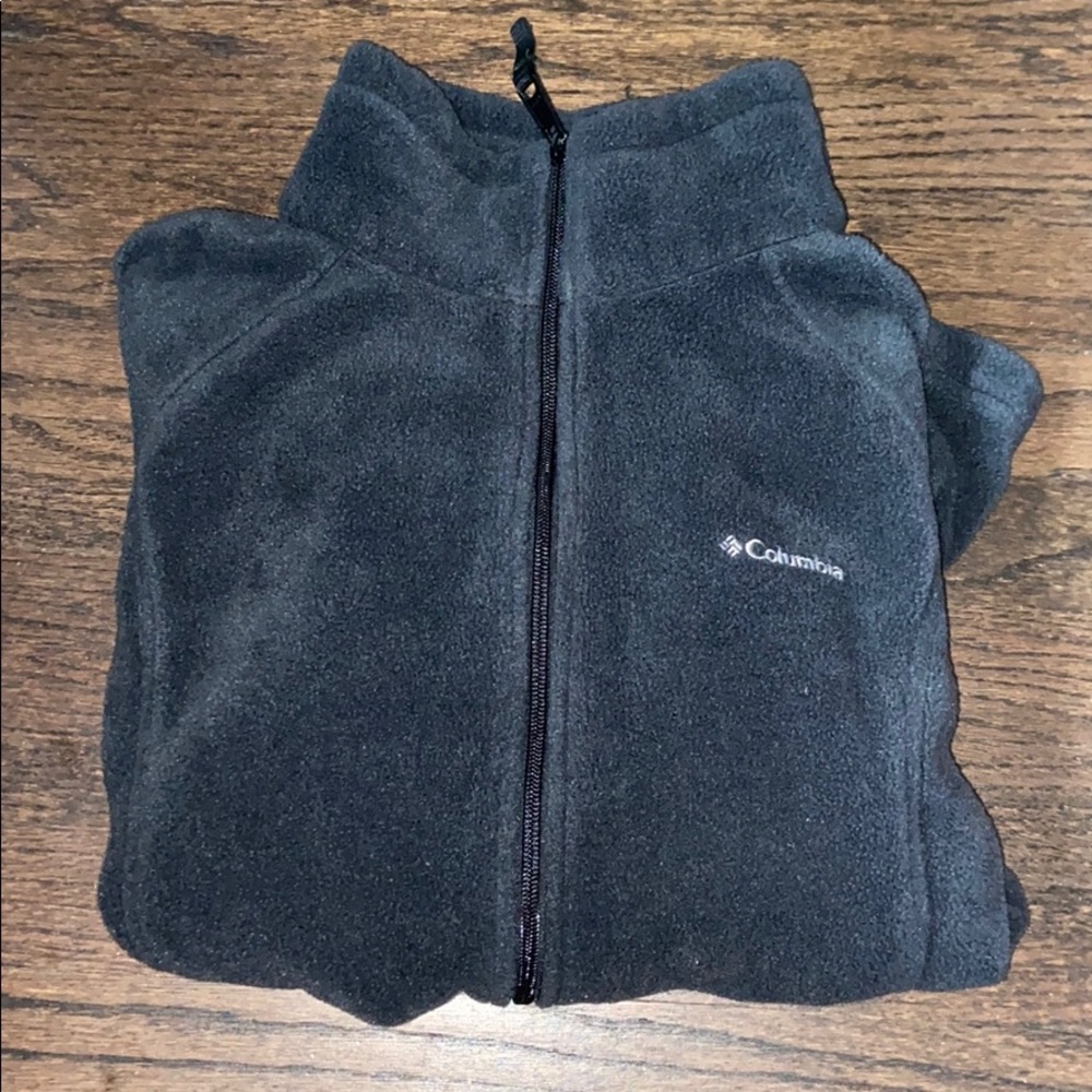 Men’s Columbia full zip black fleece